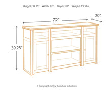 Load image into Gallery viewer, Harpan XL TV Stand w/Fireplace Option
