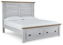 Load image into Gallery viewer, Haven Bay Queen Panel Storage Bed
