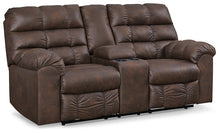 Load image into Gallery viewer, Derwin DBL Rec Loveseat w/Console
