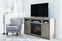 Load image into Gallery viewer, Moreshire 72&quot; TV Stand with Electric Fireplace
