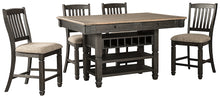 Load image into Gallery viewer, Tyler Creek Counter Height Dining Table and 4 Barstools
