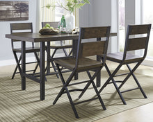 Load image into Gallery viewer, Kavara Counter Height Dining Table and 4 Barstools
