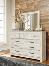 Load image into Gallery viewer, Bellaby Queen Panel Bed with Mirrored Dresser and Chest
