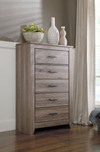 Load image into Gallery viewer, Zelen King Panel Bed with Mirrored Dresser and Chest
