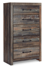 Load image into Gallery viewer, Drystan  Panel Bed With 2 Storage Drawers With Mirrored Dresser, Chest And 2 Nightstands
