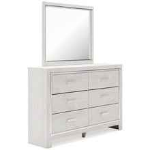 Load image into Gallery viewer, Altyra Full Panel Bed with Mirrored Dresser
