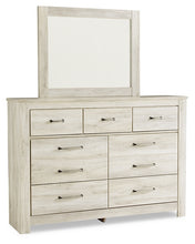 Load image into Gallery viewer, Bellaby King Platform Bed with 2 Storage Drawers with Mirrored Dresser and Nightstand
