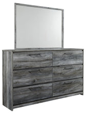 Load image into Gallery viewer, Baystorm Full Panel Bed with Mirrored Dresser and Nightstand

