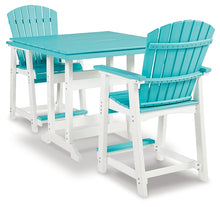 Load image into Gallery viewer, Eisely Outdoor Counter Height Dining Table and 2 Barstools
