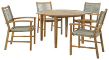 Load image into Gallery viewer, Janiyah Outdoor Dining Table and 4 Chairs
