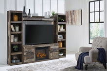Load image into Gallery viewer, Derekson 4-Piece Entertainment Center with Electric Fireplace
