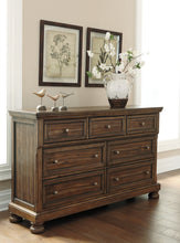 Load image into Gallery viewer, Flynnter  Panel Bed With 2 Storage Drawers With Dresser
