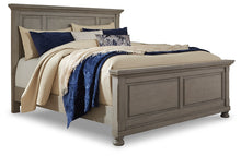 Load image into Gallery viewer, Lettner Queen Panel Bed with Mirrored Dresser and 2 Nightstands
