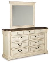 Load image into Gallery viewer, Bolanburg King Panel Bed with Mirrored Dresser and Chest

