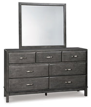Load image into Gallery viewer, Caitbrook  Storage Bed With 8 Storage Drawers With Mirrored Dresser And Chest
