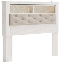 Load image into Gallery viewer, Altyra Queen Bookcase Headboard with Mirrored Dresser
