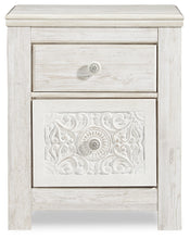 Load image into Gallery viewer, Paxberry Queen Panel Bed with Mirrored Dresser, Chest and Nightstand
