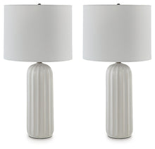 Load image into Gallery viewer, Clarkland Ceramic Table Lamp (2/CN)
