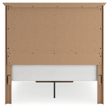 Load image into Gallery viewer, Yarbeck Queen Panel Bed with Storage with Mirrored Dresser and Chest
